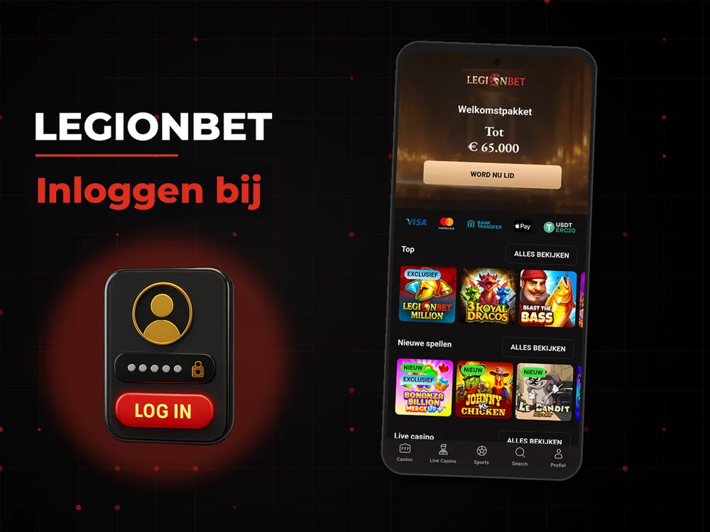 legionbet - Inloggen bij