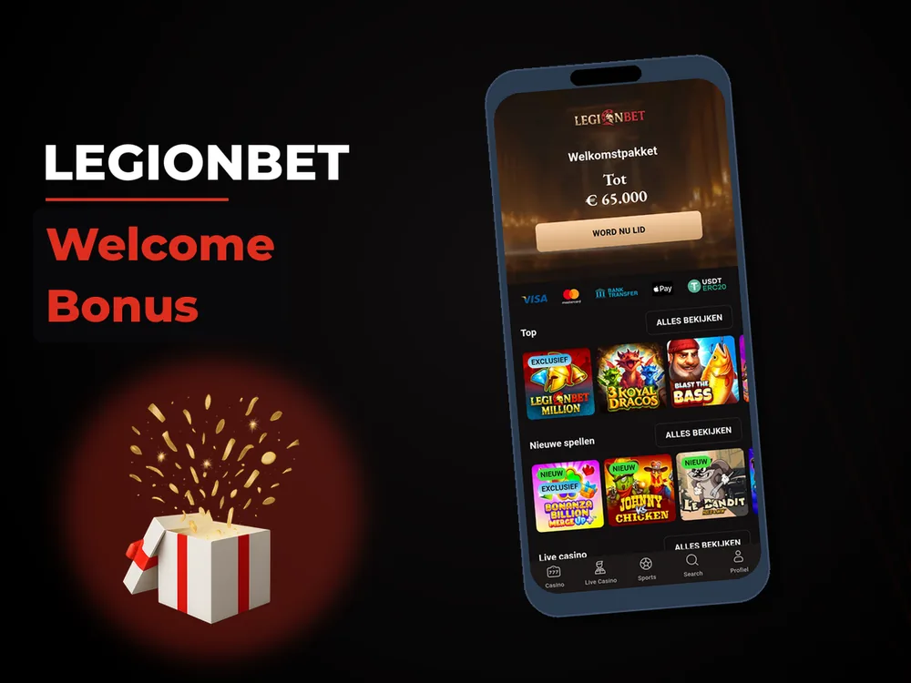 legionbet - Welcome Bonus