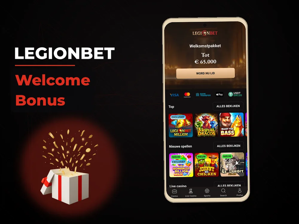 legionbet - Welcome Bonus