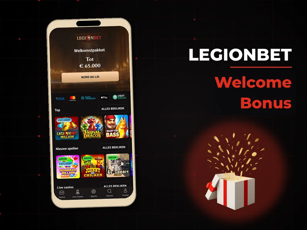 legionbet - Welcome Bonus