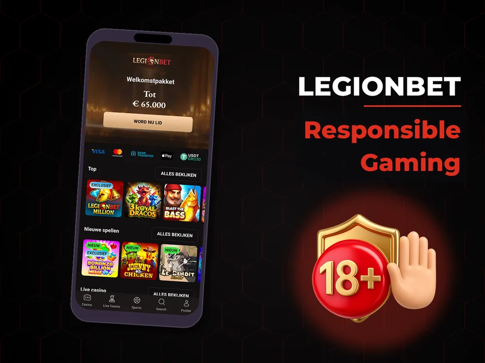 legionbet - Responsible Gaming