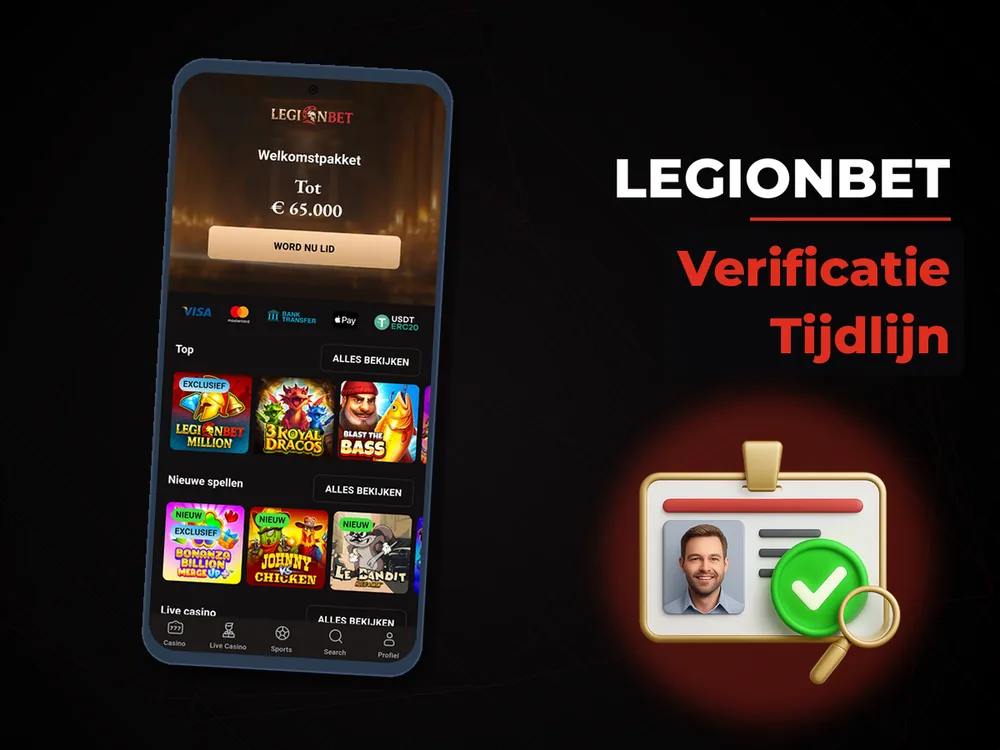 legionbet - Verificatie Tijdlijn