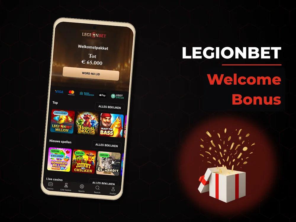 legionbet - Welcome Bonus