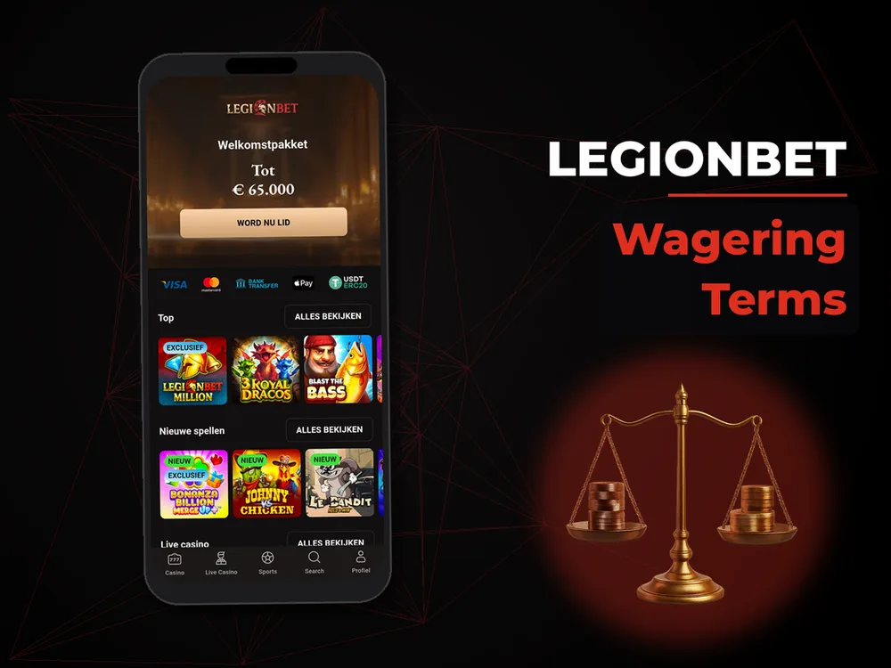 legionbet - Wagering Terms