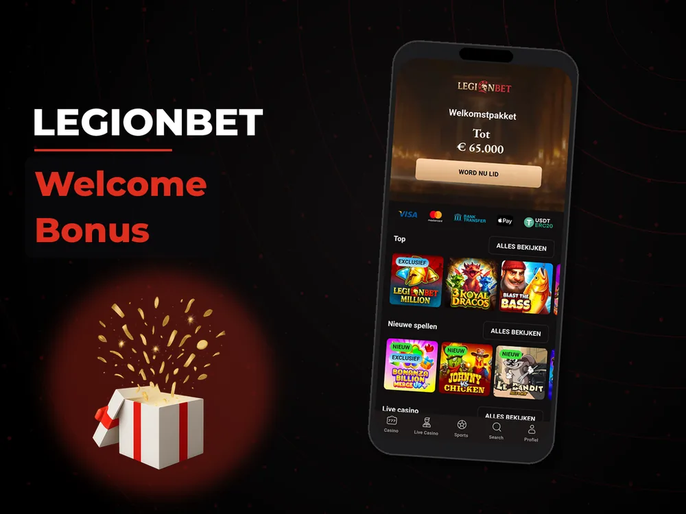 legionbet - Welcome Bonus